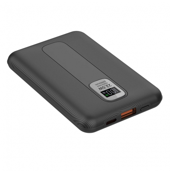 Внешний аккумулятор Akai BE-10009PD, 10000 мАч,22.5Вт, QC/PD, USB-A/Type C, дисплей, черный Внешний аккумулятор Akai BE-10009PD, 10000 мАч,22.5Вт, QC/PD, USB-A/Type C, дисплей, черный