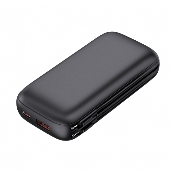 Внешний аккумулятор Akai BE-10011PD, 9000 мАч,22.5Вт, QC/PD, 2xUSB/Type C, 2 кабеля, дисплей, черный Внешний аккумулятор Akai BE-10011PD, 9000 мАч,22.5Вт, QC/PD, 2xUSB/Type C, 2 кабеля, дисплей, черный