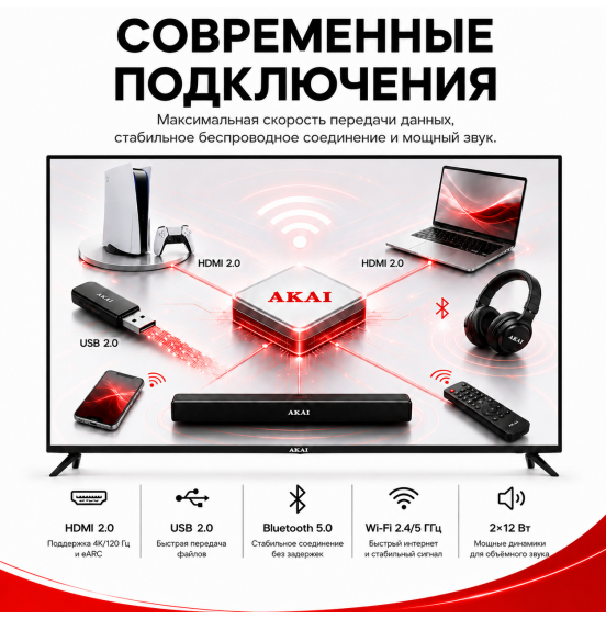 Телевизор AKAI TA43BQ900